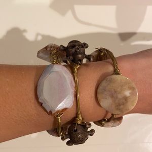 Bourbon and Bow ties bracelets